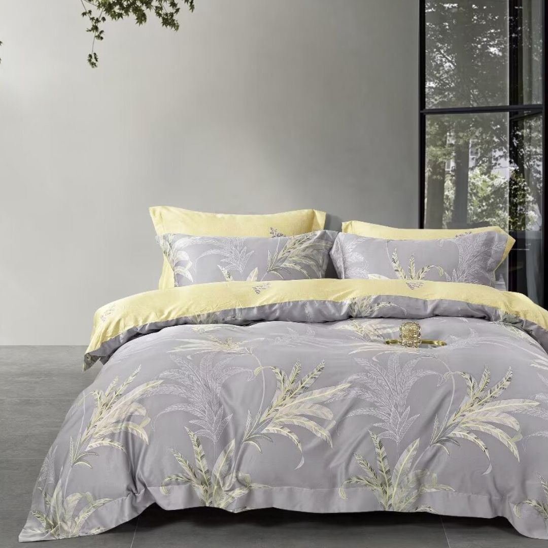 100% Tencel 1900TC Fitted Sheet Set -R232616