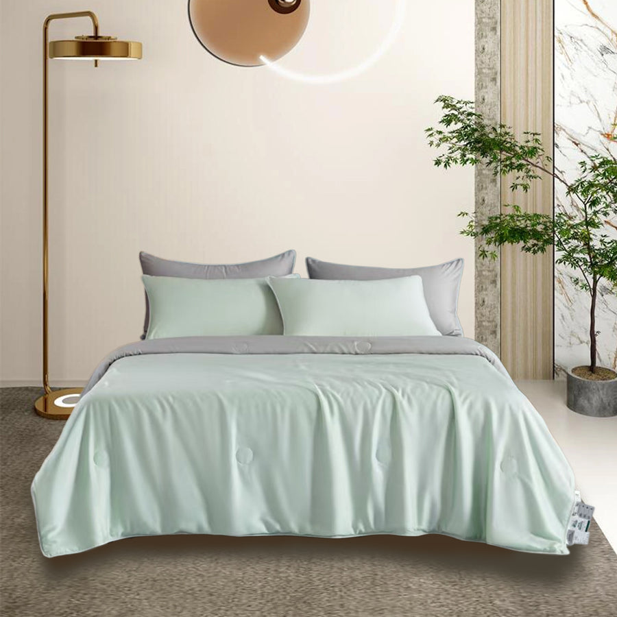Collins Bedding 天絲被 - T524923 綠灰色